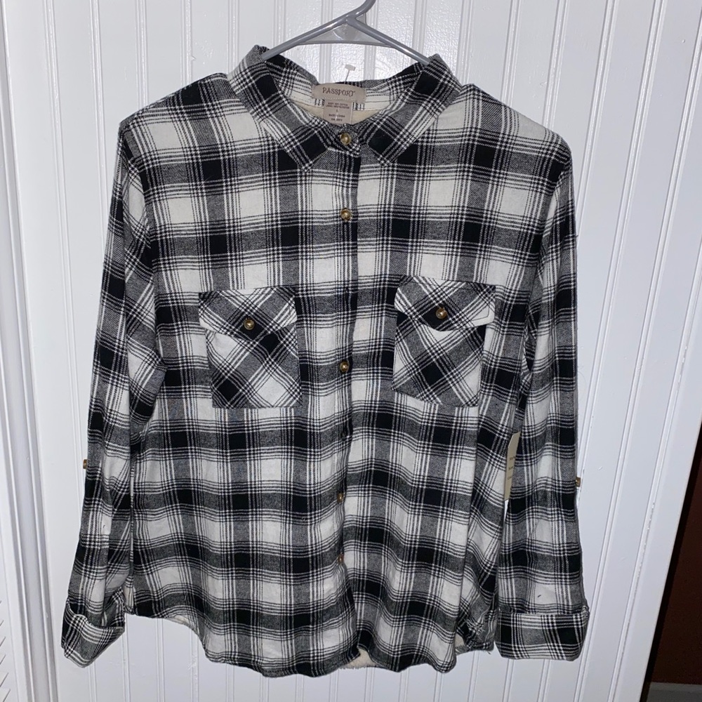 Plaid Button Down shirt